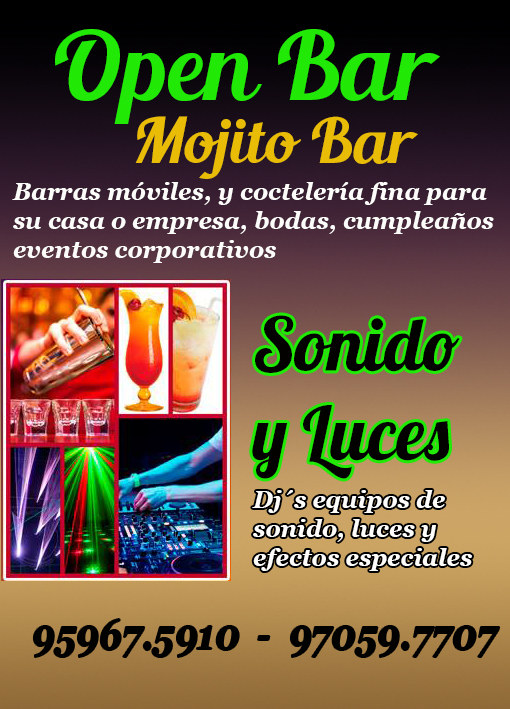 Open Bar - Mojito Bar